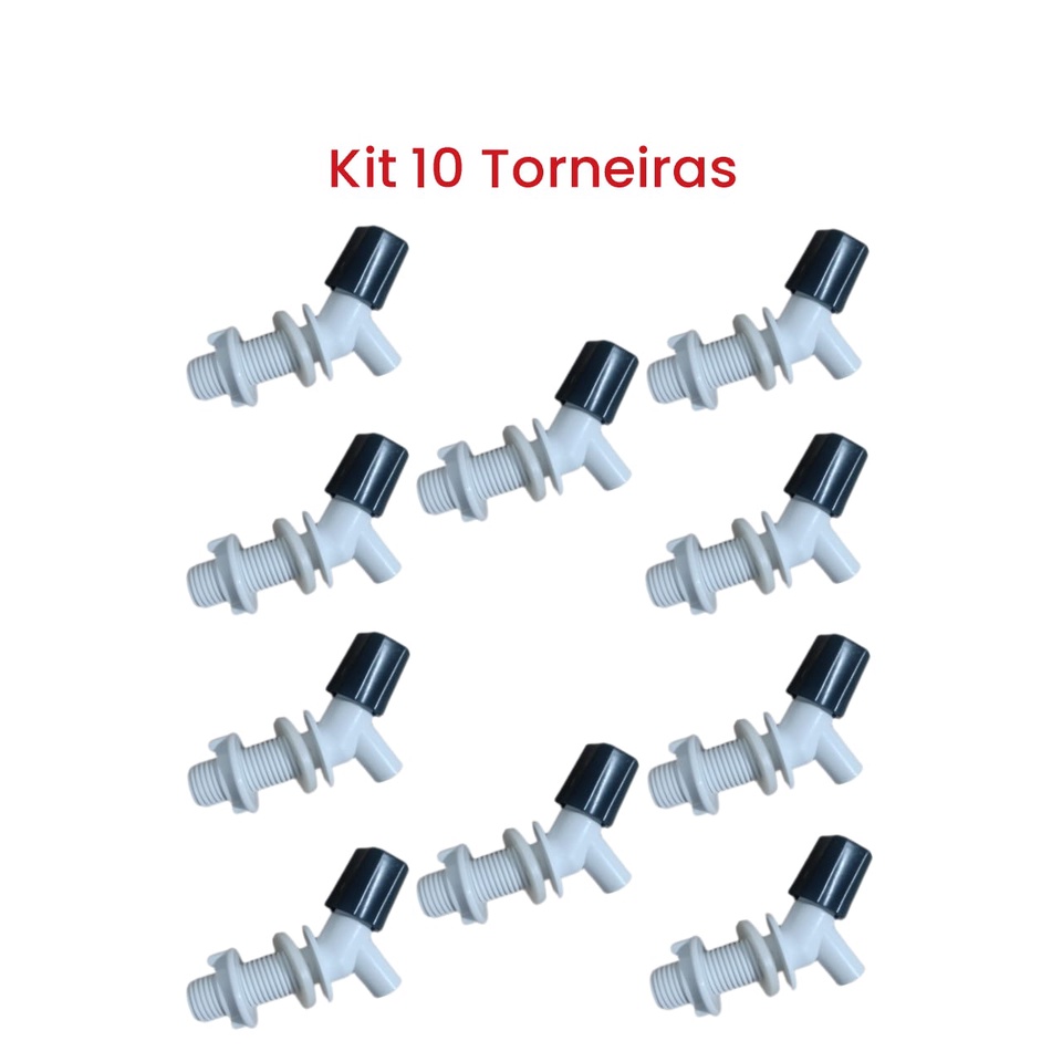 Kit 10 Torneiras Cervejeiro Artesanal Torneira de Filtro Kit 10 Torneiras Cervejeiro Artesanal Torneira de Filtro - Oferta na Shopee