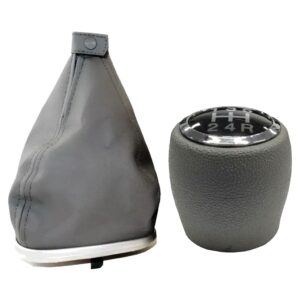 Kit Manopla Bola Cambio + Coifa Cinza Novo Compatível Palio 2012 2013 2014 2015 2016 2017 - Oferta na Shopee
