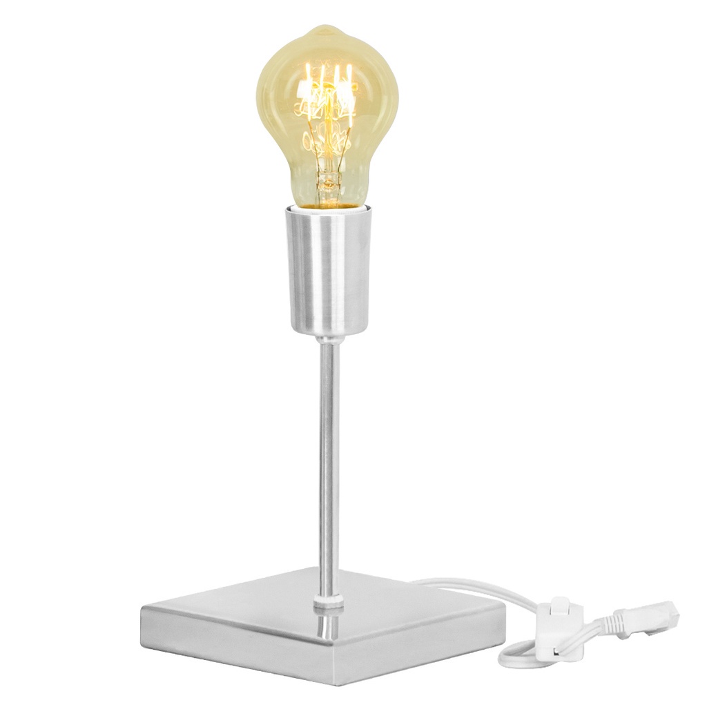 Luminaria de Mesa Abajur Vintage Escovado Luminaria de Mesa Abajur Vintage Escovado