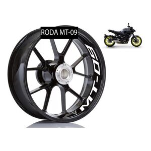 Adesivo Premium Interno Roda Moto Yamaha Mt09 Mt 09 Mt-09 - Oferta na Shopee