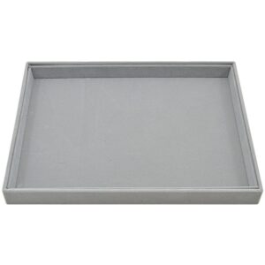 Bandeja Grande Lisa Atendimento para joias em Veludo Sem Capa - Oferta na Shopee