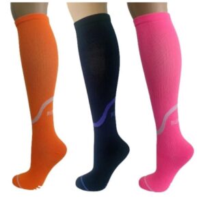 meia 3/4 compreensão selene masculina feminina para corrida e academia - Oferta na Shopee