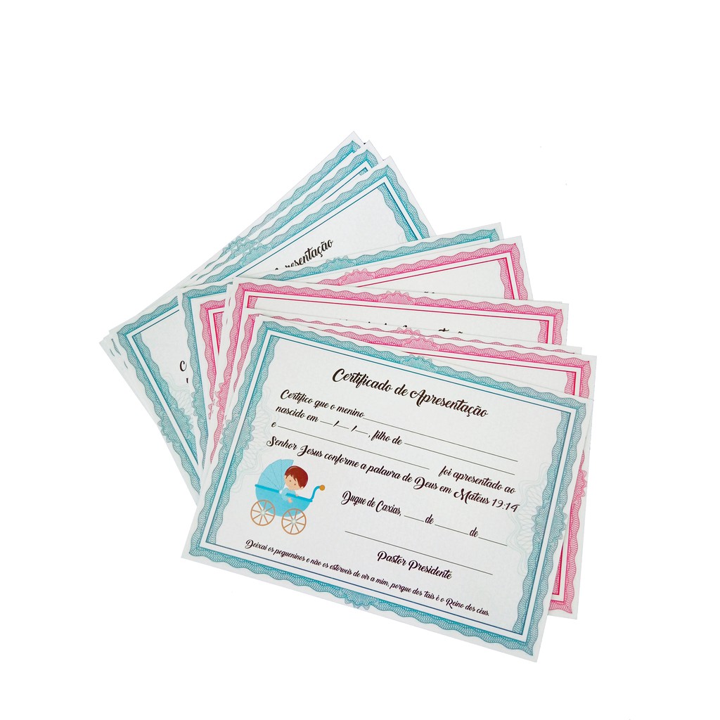 Certificado de Batismo Apresentação Senhor Jesus de bebê e crianças Igrejas batismo Certificado de Batismo Apresentação Senhor Jesus de bebê e crianças Igrejas batismo - Oferta na Shopee