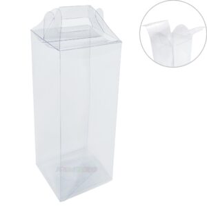 30 Caixas modelo Maletinha De Acetato 10x10x21 Transparente para Presentes e Embalagem - Oferta na Shopee