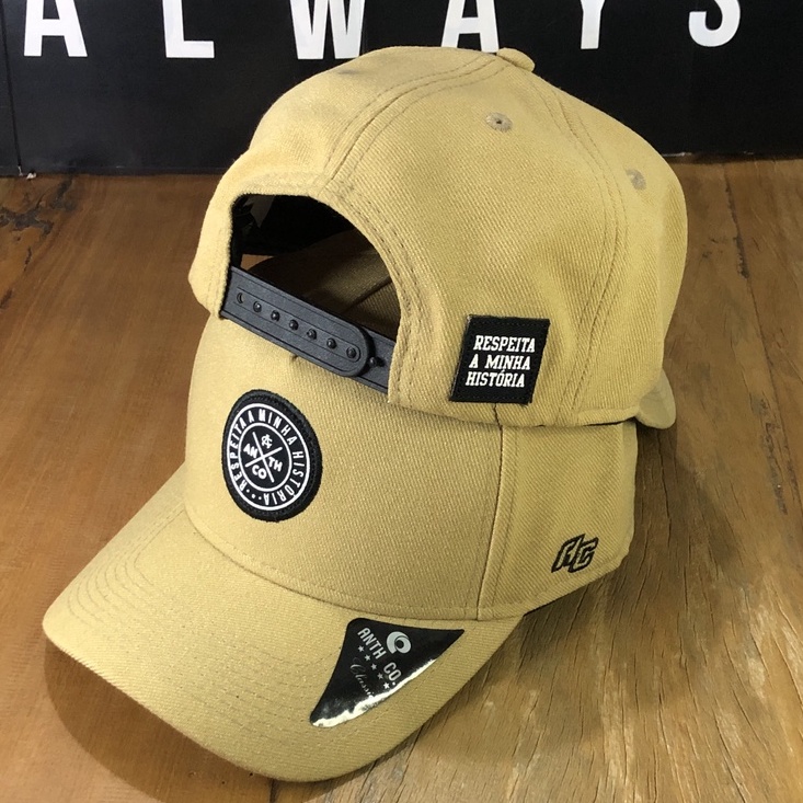 Bone respeita minha historia Anthco original brands snapback tecido premium Bone respeita minha historia Anthco original brands snapback tecido premium - Oferta na Shopee