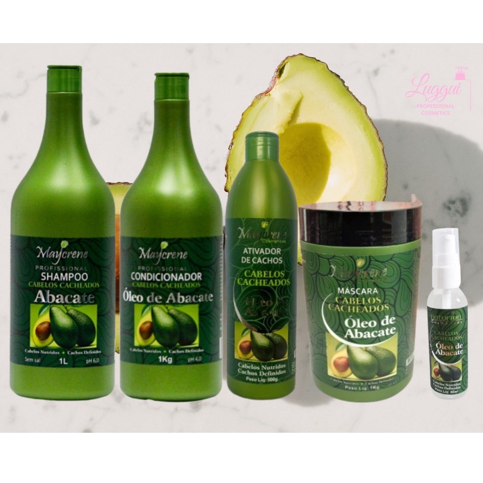 Kit Cabelos Cacheados Linha Profissional Shampoo 1l + Condicionador 1l+ Mascara 1Kg + Ativador de Cachos 500 e Reparador de Pontas 60ml Kit Cabelos Cacheados Linha Profissional Shampoo 1l + Condicionador 1l+ Mascara 1Kg + Ativador de Cachos 500 e Reparador de Pontas 60ml