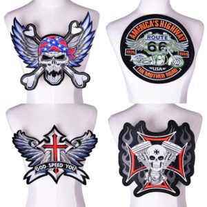 Patches De Bordado Para O Encosto Da Jaqueta