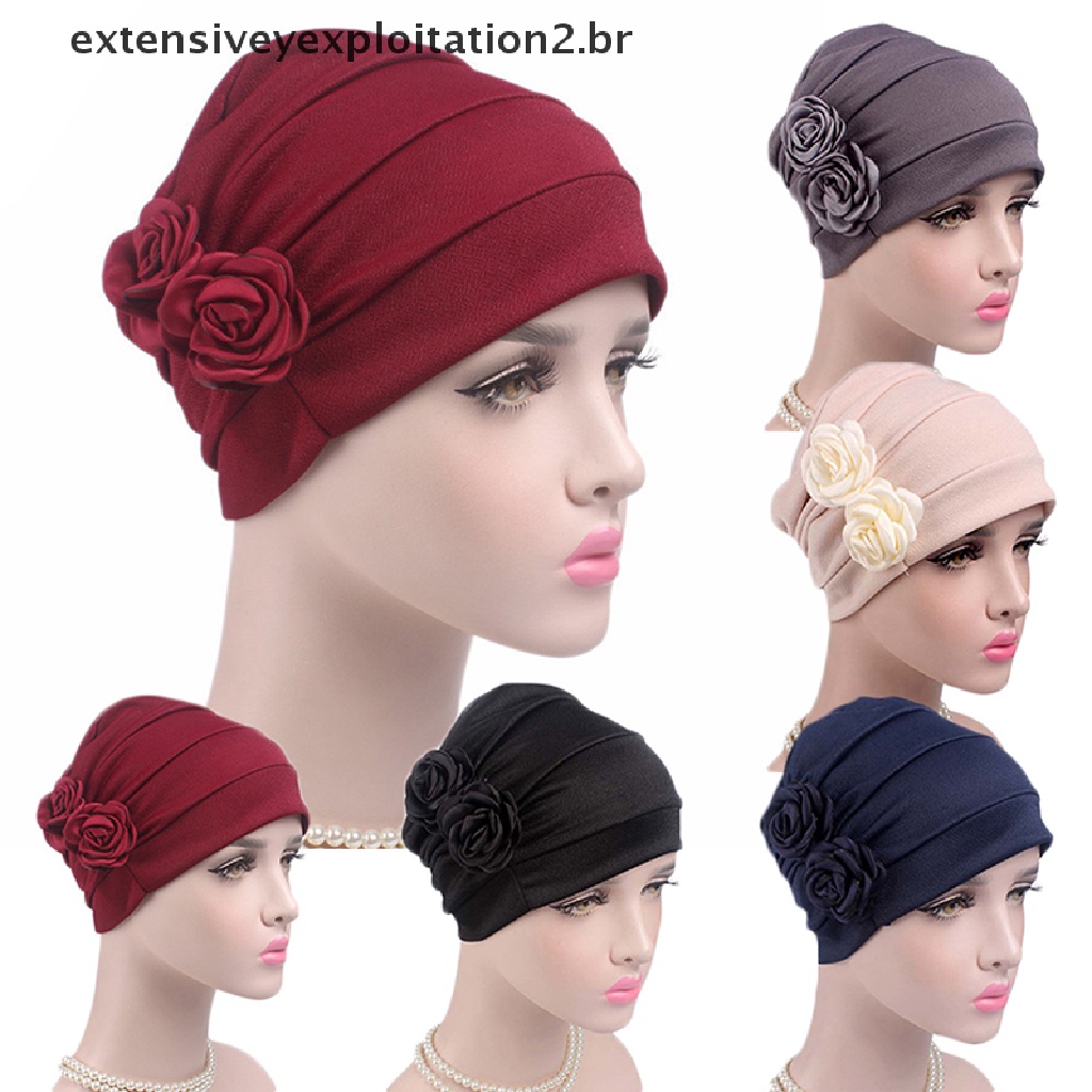 hb Lenço/Turbante/Hijab Feminino Com Tampa Para Quimioterapia/Perda De Cabelo hb Lenço/Turbante/Hijab Feminino Com Tampa Para Quimioterapia/Perda De Cabelo - Oferta na Shopee
