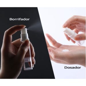 Frasco Borrifador Pulverizador ou Dosador Airless Bomba De Vácuo a escolher - Oferta na Shopee
