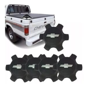 Kit 5 Calotas Central da Roda D20 85/96 - Gravata Prata(Ap998 x 5) - Oferta na Shopee