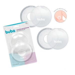 Concha Amamentação Protetor Para Seios Mamilo 09733 - Buba - Oferta na Shopee
