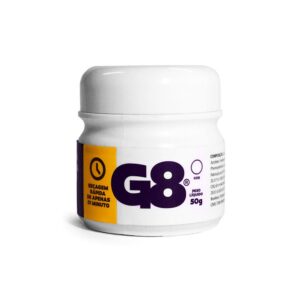 Cola Fabricação de Megahair Fita Adesiva G8 - 50 gramas Preta - Oferta na Shopee