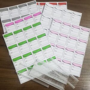 Kit 1000 Pins  + 1000 Etiquetas Tag de Preço - Oferta na Shopee