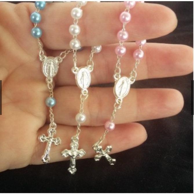 36 Mini terços lembrancinhas batizado/chá de bebê/crisma/casamento 36 Mini terços lembrancinhas batizado/chá de bebê/crisma/casamento - Oferta na Shopee