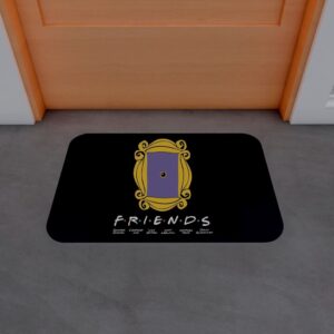 Tapete Porta de Entrada Decorativo Friends Moldura para Quarto