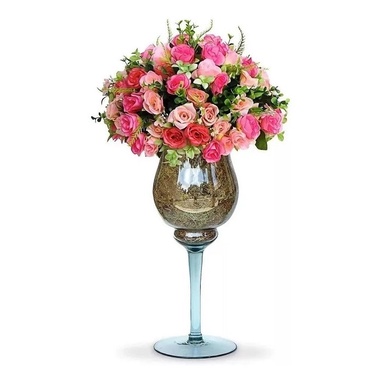 Taça Vaso Para Decoração Em Vidro Taça Vaso Para Decoração Em Vidro
