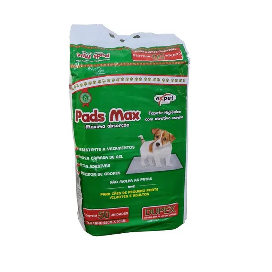 Tapete Higienico Pet Max Expet 65x60 - Pacote com 50 Un Tapete Higienico Pet Max Expet 65x60 - Pacote com 50 Un - Oferta na Shopee