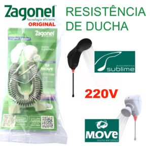 01 RESISTENCIA 22OV P/ CHUVEIRO MOVE