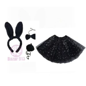 Kit Coelho Anjo Minne Gatinha + Saia Tule para Infantil E Adultos Para Cosplay E Carnaval - Oferta na Shopee