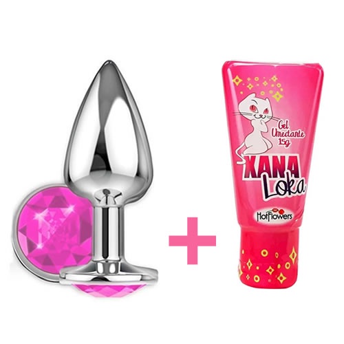 Plug Anal + Xana Loka Hot Flowers Lubrificante Intimo Feminino SEX SHOP Plug Anal + Xana Loka Hot Flowers Lubrificante Intimo Feminino SEX SHOP - Oferta na Shopee