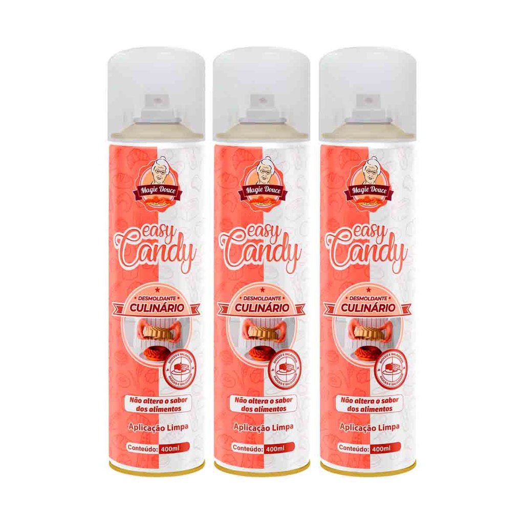 Kit 3 Desmoldantes Culinário 400ml - Magie Douce Kit 3 Desmoldantes Culinário 400ml - Magie Douce - Oferta na Shopee