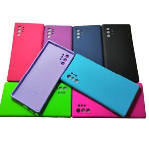 Capa Case para Sams Galaxy Note 10 PLUS Interno Aveludada Com proteção de Câmera Varias Cores - Oferta na Shopee