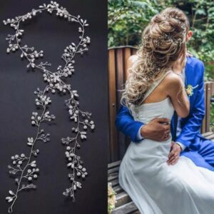 Z.W BIJOUX - Tiara Arranjo Cabelo Noiva tipo pérolas fio Strass linda - Oferta na Shopee