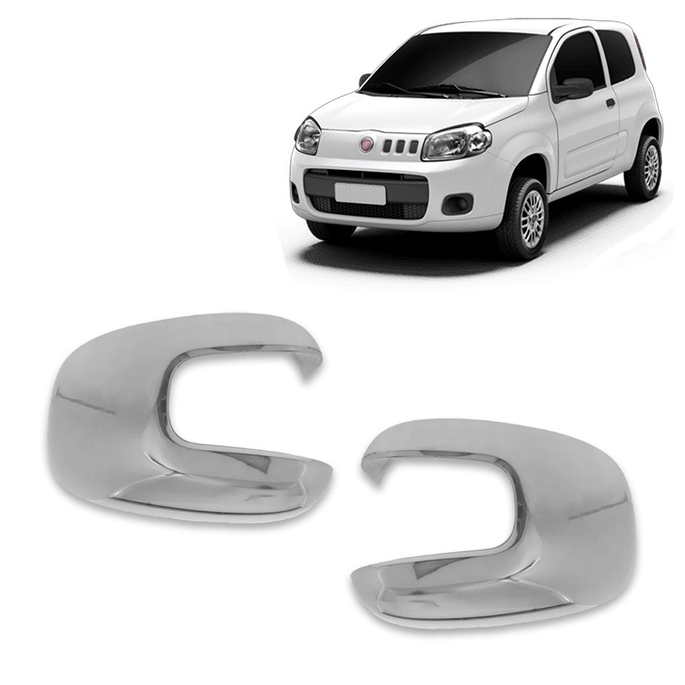 Par Aplique Cromado para Capa Retrovisor Uno Evo 2010 2011 2012 2013 2014 2015 2016 2017 2018 2019 2020 2021 2022 Par Aplique Cromado para Capa Retrovisor Uno Evo 2010 2011 2012 2013 2014 2015 2016 2017 2018 2019 2020 2021 2022