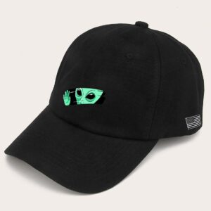 Boné masculino baseball Alien Etbone preto original Tribos - Oferta na Shopee