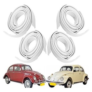 Galão Branco Debrum Paralama Dianteiro+ Traseiro Fusca 59/96 - Oferta na Shopee