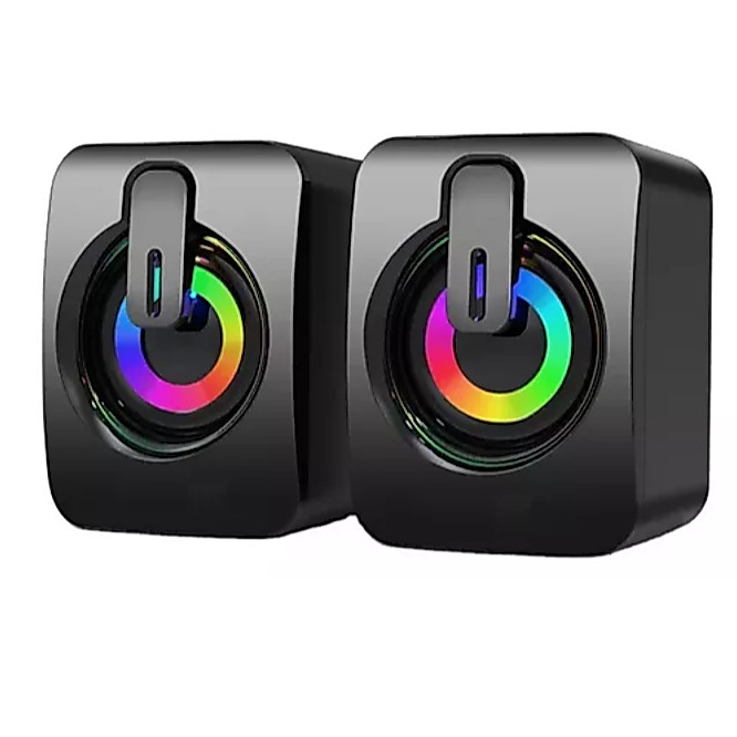 Caixa Caixinha De Som Pc Notebook Gamer Usb Led Rgb Potente Caixa Caixinha De Som Pc Notebook Gamer Usb Led Rgb Potente - Oferta na Shopee