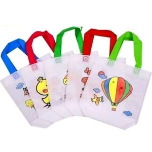 kit 12 sacolas tnt para colorir - Oferta na Shopee