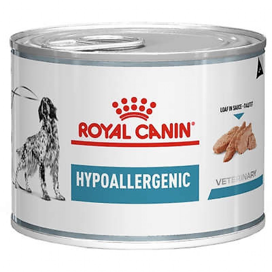 Ração Royal Canin Veterinary Lata Hypoallergenic para Cães – 200g Ração Royal Canin Veterinary Lata Hypoallergenic para Cães – 200g