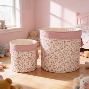 CESTO ORGANIZADOR DE ROUPA E BRINQUEDO