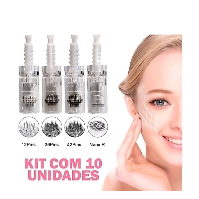 cartuchos Dermapen 10 unidades cartuchos Dermapen 10 unidades