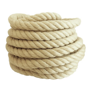 Corda Sisal Natural 40mm 10 Mts Naval Artesanato Decorações - Oferta na Shopee