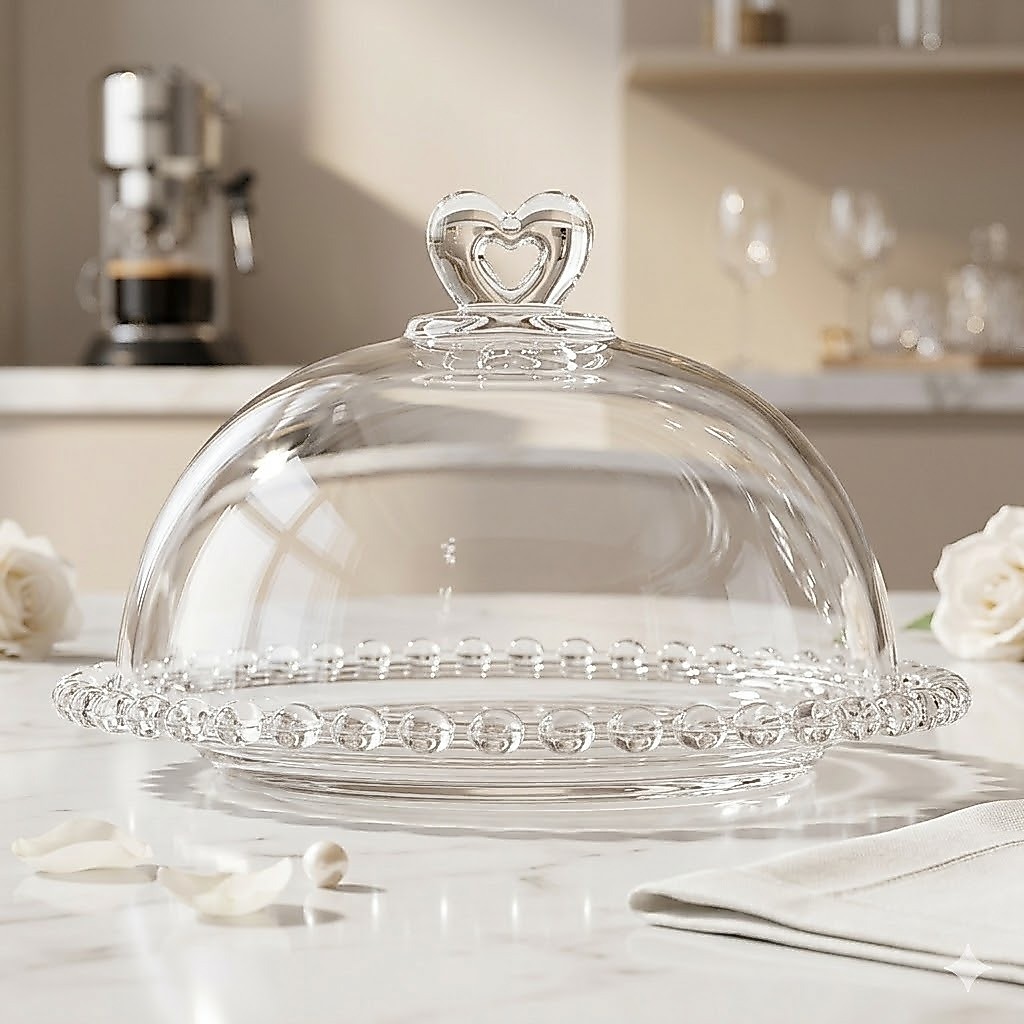 Queijeira Coração Cristal Tampa – LYOR / Cozinha / Decoração / Armazenamento de Alimentos Queijeira Coração Cristal Tampa – LYOR / Cozinha / Decoração / Armazenamento de Alimentos
