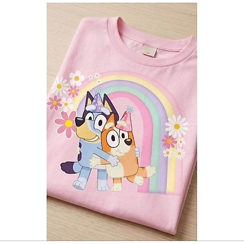 Camiseta Infantil Estampada (100% algodão Fio 30.1) para crianças de 2 a 10 anos, da turminha do blue Camiseta Infantil Estampada (100% algodão Fio 30.1) para crianças de 2 a 10 anos, da turminha do blue