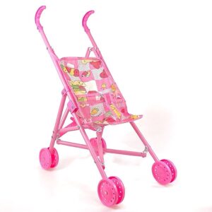 Carrinho De Boneca Feminino Infantil Divertido Resistente Rosa Legal Crianças Promoção Legal Barato - Oferta na Shopee