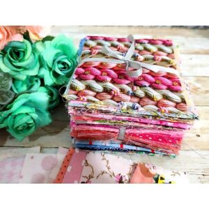 kit 50 Retalho de Tecido TRICOLINE 100% Algodão Patchwork 10x10 cm - Oferta na Shopee