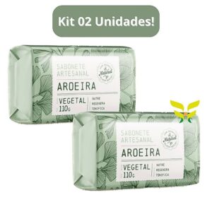 Kit 2 Unidades: Sabonete Aroeira 110g Cheiro D Ervas - Oferta na Shopee