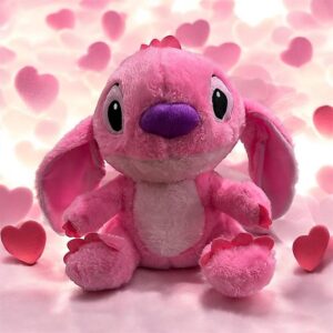 Urso Pelúcia Stitch da Lilo ROSA Grande 55cm Pronta Entrega - Oferta na Shopee