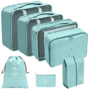 Kit 7/8 Peças Bolsa Organizadoras Para Mala - Oferta na Shopee