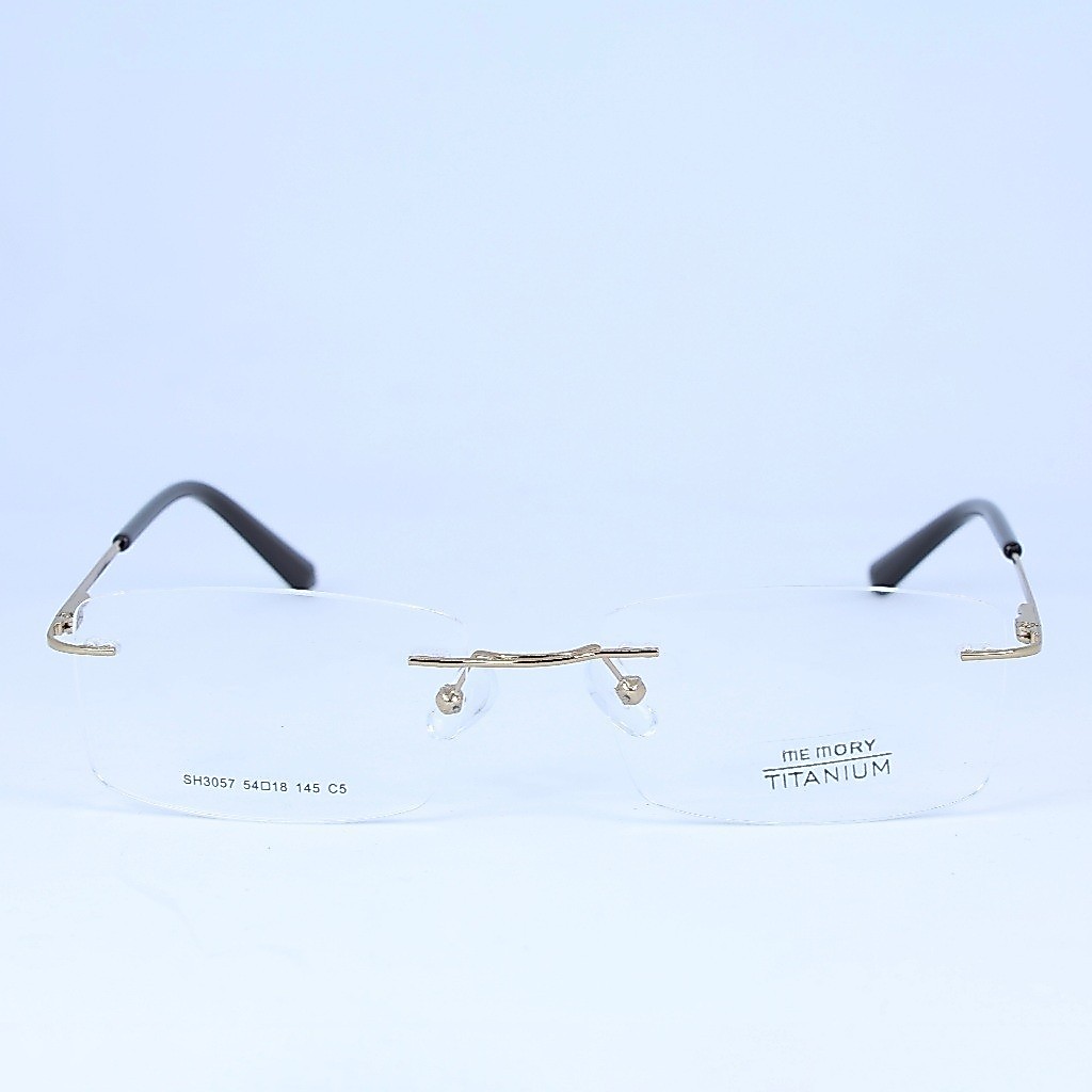Armação de Óculos de Grau Sem Aro Titanium | Leve e Elegante | Modelo Unissex com Hastes Metálicas Armação de Óculos de Grau Sem Aro Titanium | Leve e Elegante | Modelo Unissex com Hastes Metálicas - Oferta na Shopee