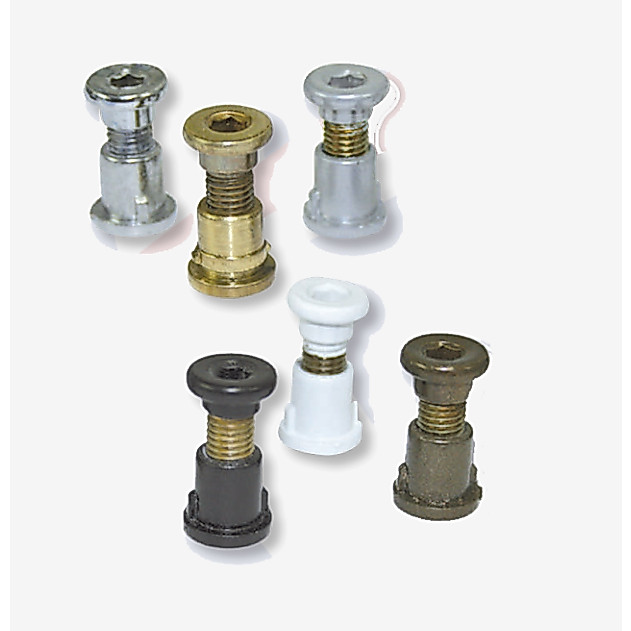 Parafusos da Fechadura ou Dobradiça utilizados em Vidro Temperado 08 a 10mm Parafusos da Fechadura ou Dobradiça utilizados em Vidro Temperado 08 a 10mm