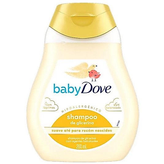 Shampoo Baby Dove Hidratação Glicerinada 200ml Shampoo Baby Dove Hidratação Glicerinada 200ml