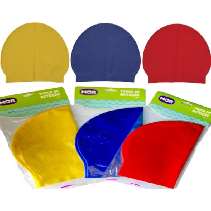 TOUCA DE NATAÇÃO DE LATEX MOR TOUCA DE NATAÇÃO DE LATEX MOR