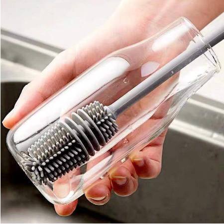 KIT COM 3 PEÇAS/ 2 PEÇAS OU UNIDADE Escovas de Silicone para Limpar Mamadeira Copo Garrafa KIT COM 3 PEÇAS/ 2 PEÇAS OU UNIDADE Escovas de Silicone para Limpar Mamadeira Copo Garrafa - Oferta na Shopee