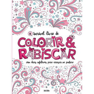 O Incrível Livro de Colorir e Rabiscar - Oferta na Shopee