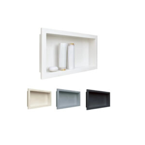 Nicho Para Banheiro E Cozinha Parede Shampoo Embutir 30x60cm - Oferta na Shopee